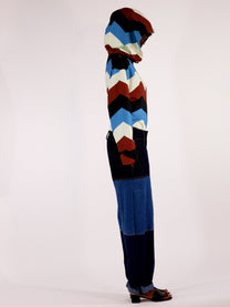 Body BODYHOODIE à capuche, print exclusif en chevrons signature - Sakina M&#39;sa