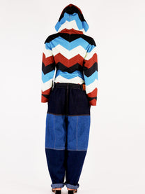 Body BODYHOODIE à capuche, print exclusif en chevrons signature - Sakina M&#39;sa