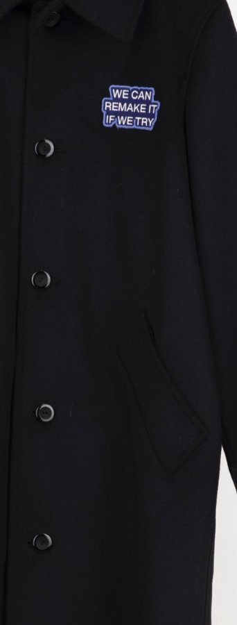 APC x SAKINA M&#39;SA-MANTEAU MAC SUZANNE- NOIRE - Sakina M&#39;sa