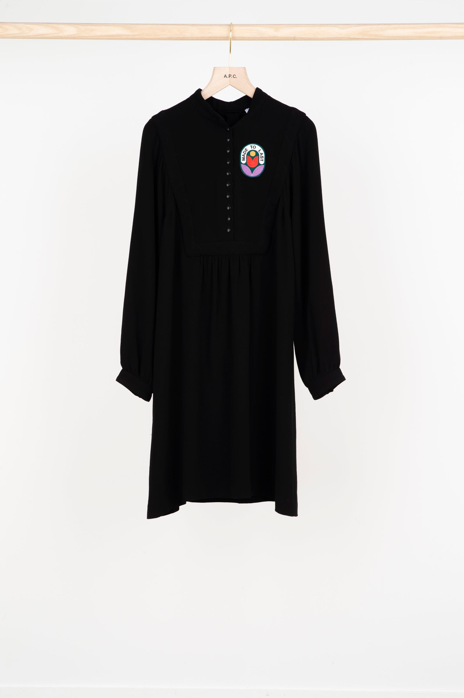 APC x SAKINA M&#39;SA- ROBE LEA- NOIRE - Sakina M&#39;sa