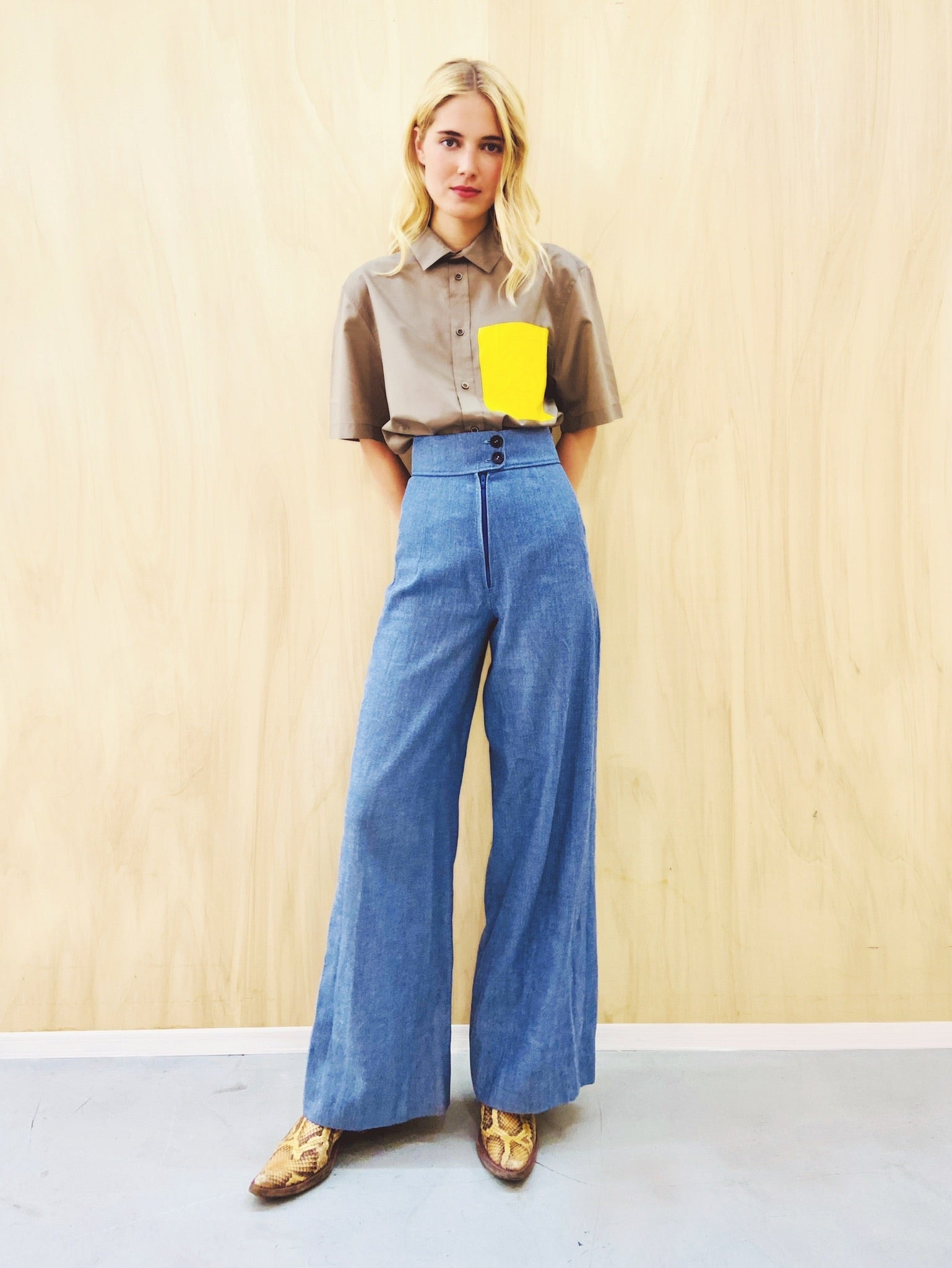 Chemise Chabada - Ocre or - Sakina M&#39;sa