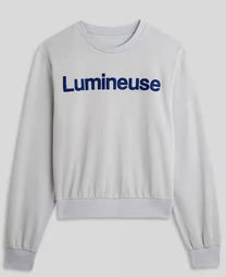 Sweat Luma-Lumineuse-Gris doux - Sakina M&#39;sa