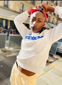 Sweat Luma-Lumineuse-Gris doux - Sakina M&#39;sa
