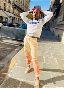 Sweat Luma-Lumineuse-Gris doux - Sakina M&#39;sa
