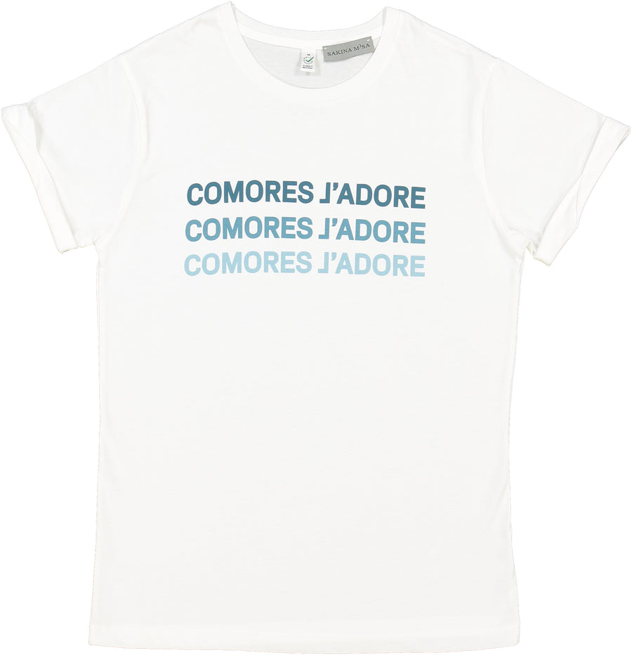 T-shirt Comores J'adore - Sakina M'sa