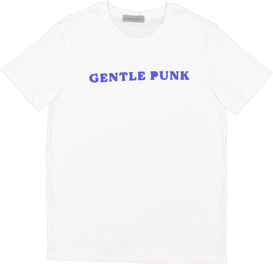 T-shirt Gentle Punk - Blanc - Sakina M'sa