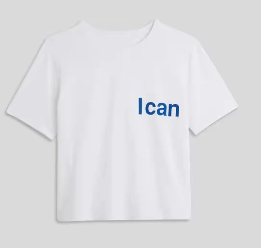 T-shirt I CAN - Sakina M'sa