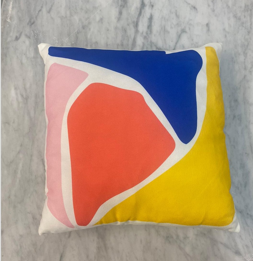 Vanina rose - Coussin - Sakina M&#39;sa